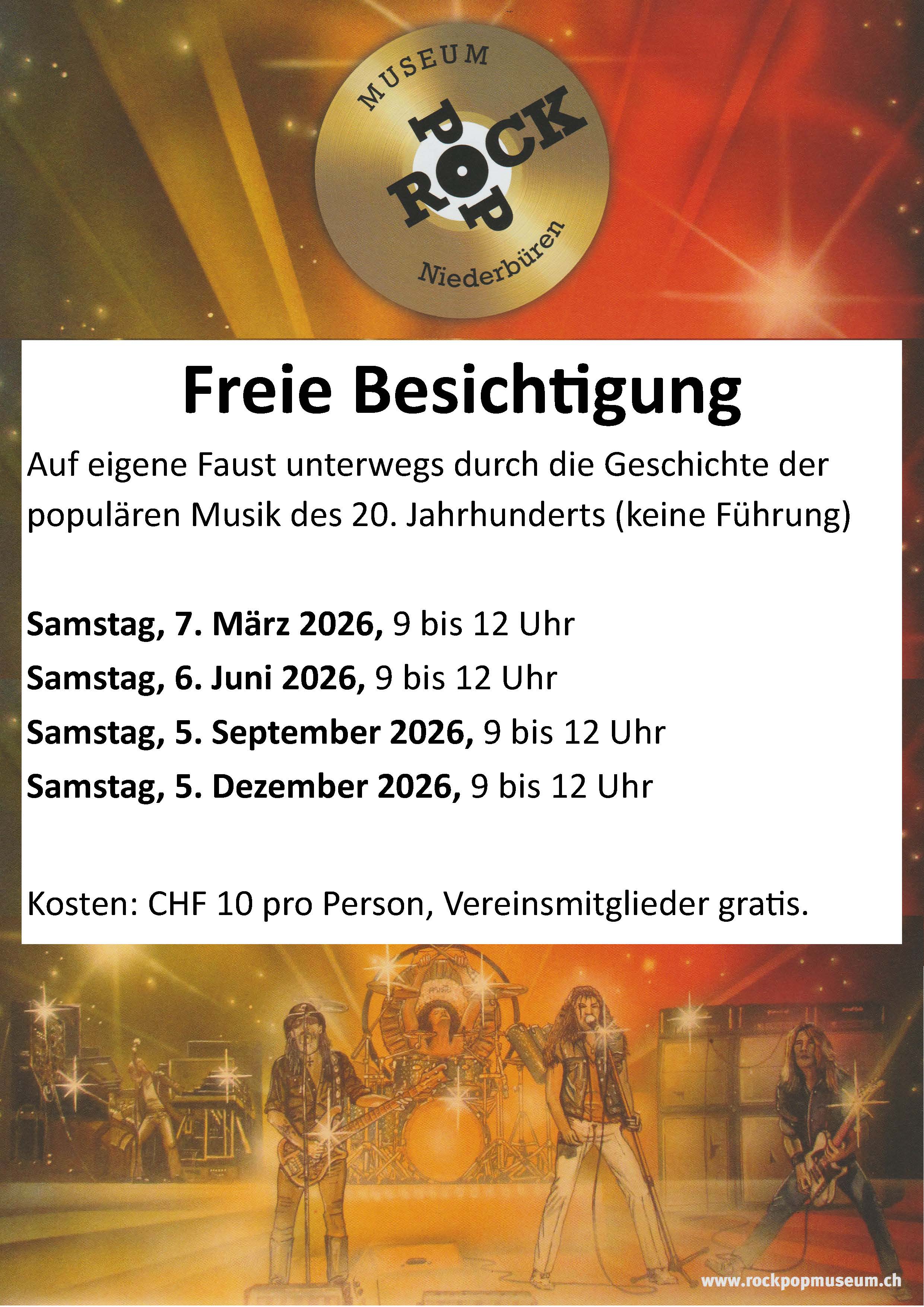 Offene Samstage 2026